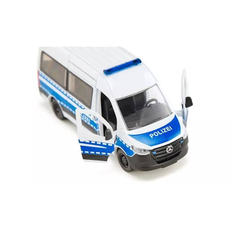 Siku 2305 rotaļu policijas furgons Mercedes-Benz Sprinter