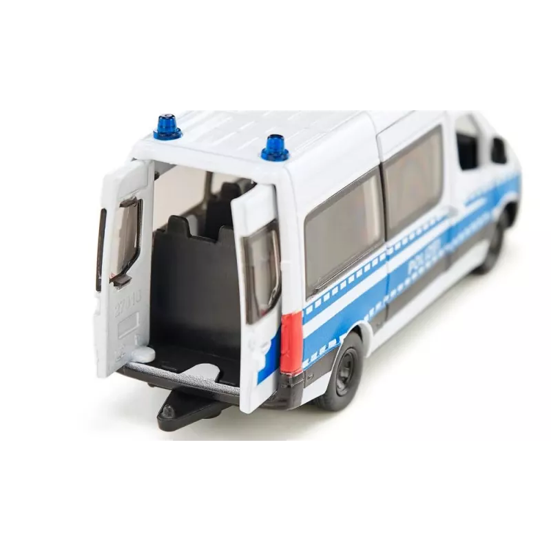 Siku 2305 rotaļu policijas furgons Mercedes-Benz Sprinter