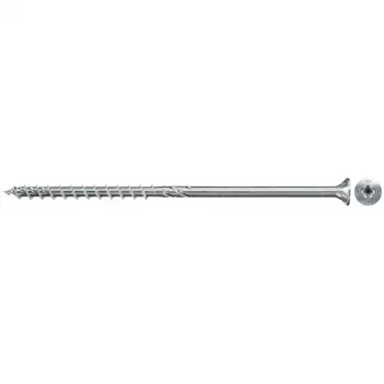 Koka konstrukciju skrūve FISCHER PowerFast II 8,0x220 mm iegremdēta galva TX cinkota