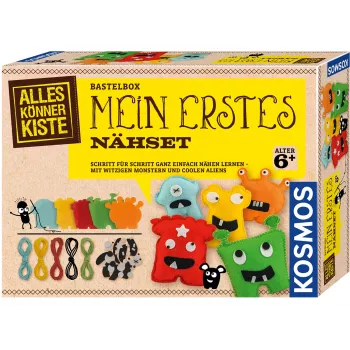 Kosmos 60439 Bērnu šūšanas komplekts, 6 gadi, Daudzkrāsains