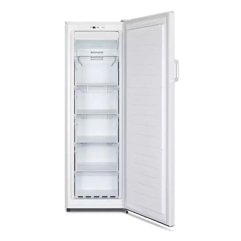 Brīvstāvošs saldētājs HISENSE FV245N4AW2 — 194 L No Frost, E klase, 15 kg/24h, labās puses eņģes, balts