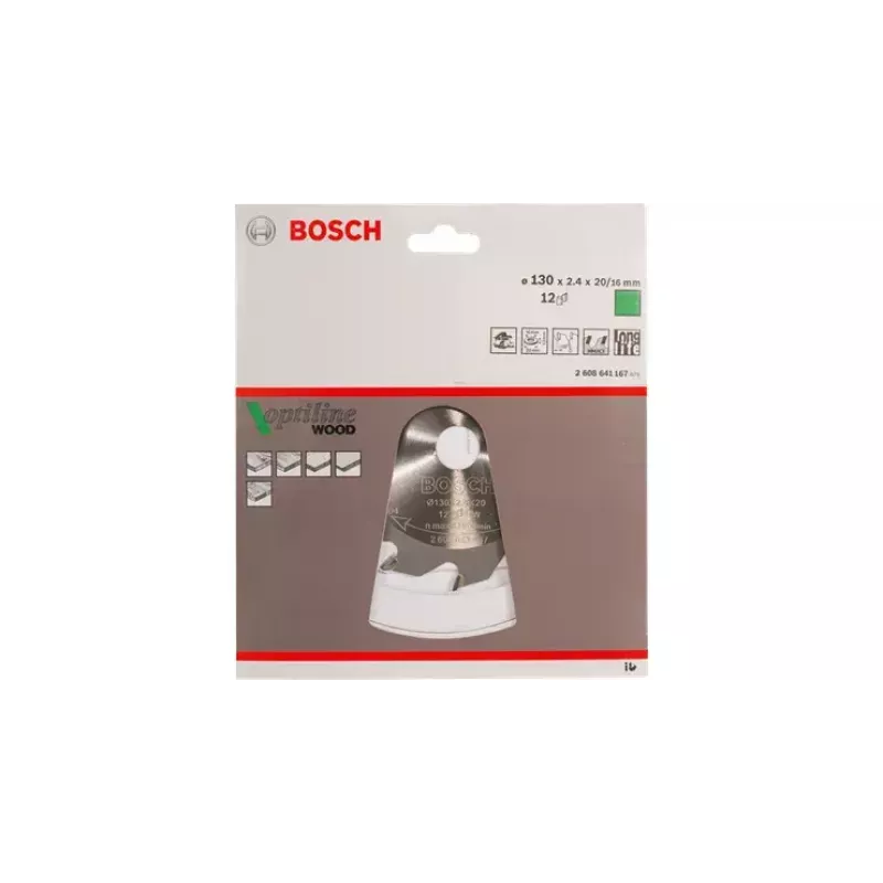 Zāģa asmens ripzāģim Bosch Optiline Wood 2608643071