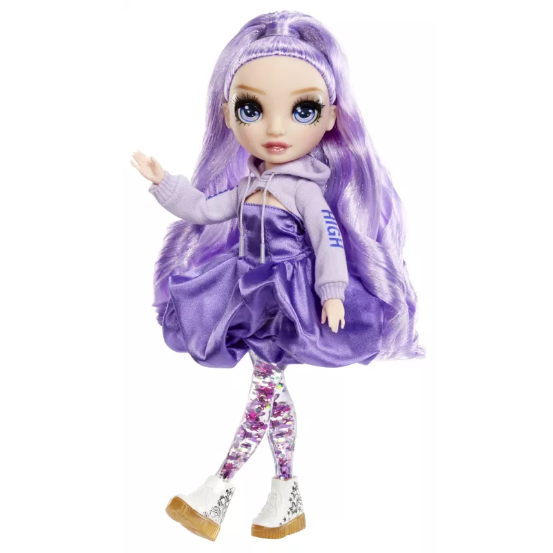 Rainbow High Sparkle & Shine modes lelle Viola (Violeta)