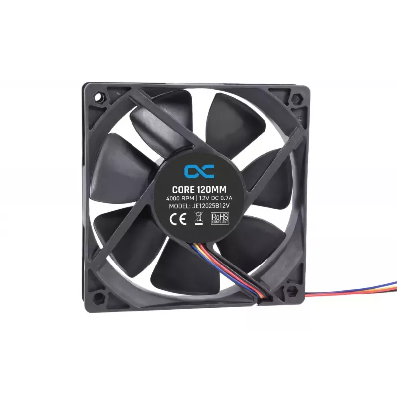 Alphacool Core 120mm ventilators 24845 12 cm 4000 RPM Melns