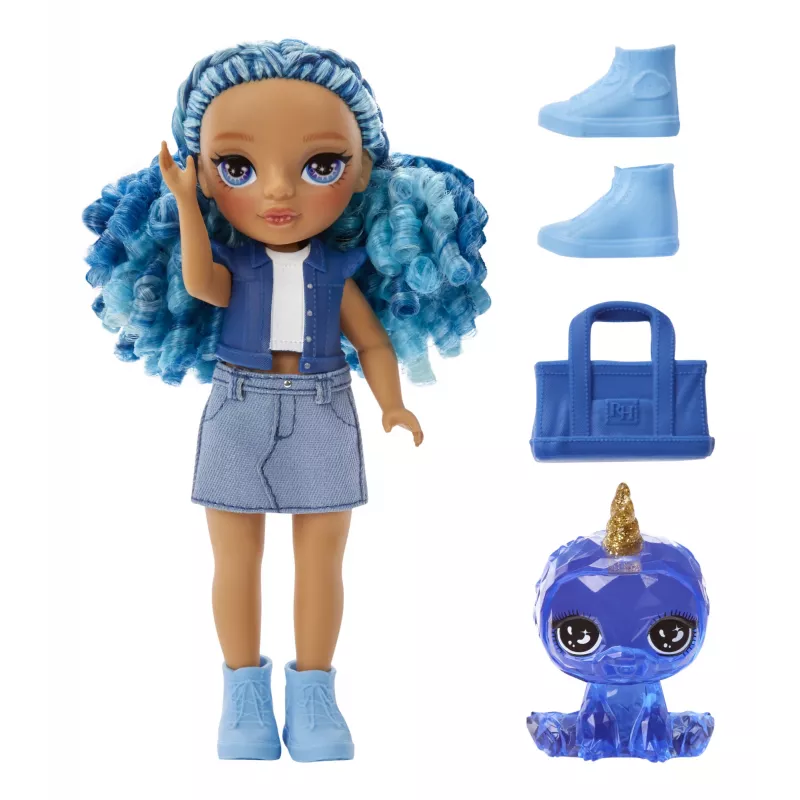 Rainbow High Littles Leļļu Sapphire (Zila) - modes lelle