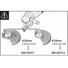 Putekļu nosūkšanas sistēma Bosch GDE 230 FC-S Professional