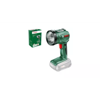 Bosch UniversalLamp 18 melns, zaļš LED