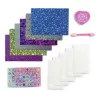 Cool Maker Mix & Mani Foil Nagu Komplekts ar 6 Folijas Loksnēm un Uzlīmēm 5 Pašdarinātām Manikīrām (Iepakojums Var Atšķirties), Radošās Rotaļlietas Bērniem no 7 Gadiem