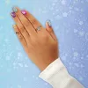 Cool Maker Mix & Mani Foil Nagu Komplekts ar 6 Folijas Loksnēm un Uzlīmēm 5 Pašdarinātām Manikīrām (Iepakojums Var Atšķirties), Radošās Rotaļlietas Bērniem no 7 Gadiem