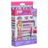 Cool Maker PopStyle paplašinājuma komplekts rokassprādžu veidošanai, virs 50 pērlītēm, 3 rokassprādzes