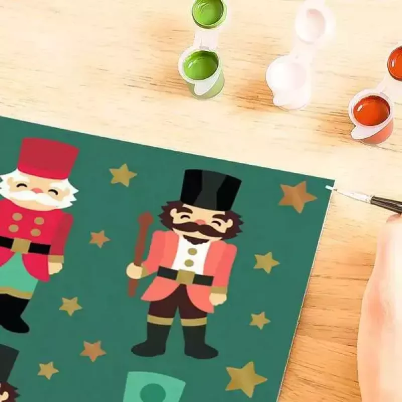 Krāsošanas komplekts Ravensburger CreArt Ziemassvētku Riekstkodis Prieks 23893
