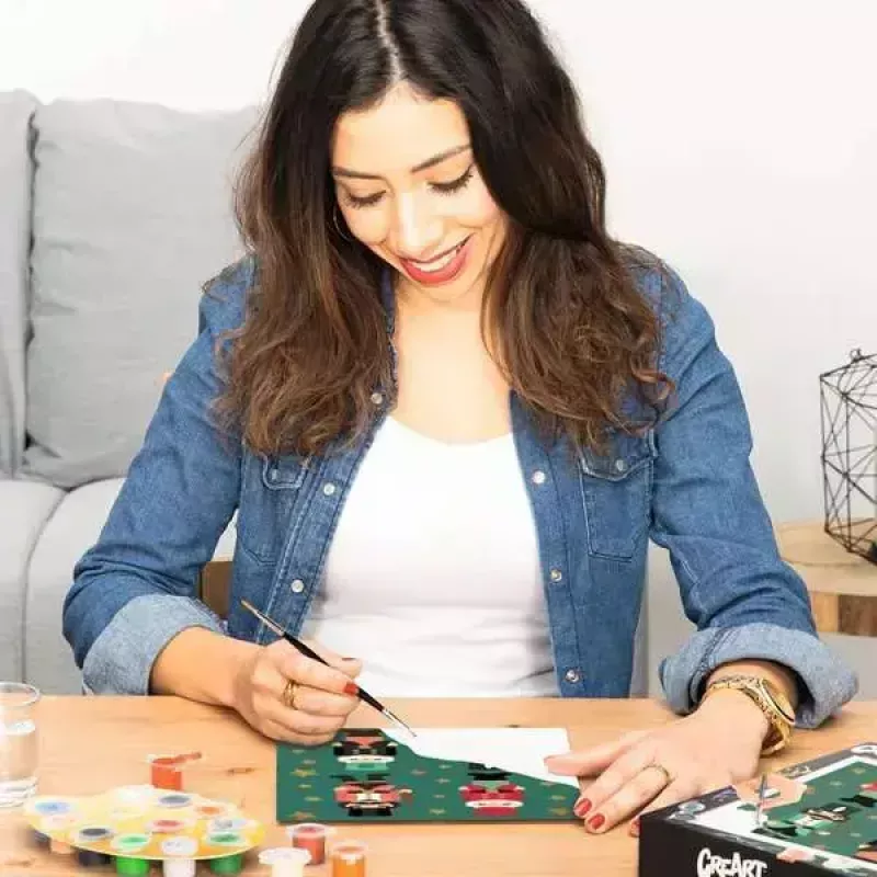 Krāsošanas komplekts Ravensburger CreArt Ziemassvētku Riekstkodis Prieks 23893