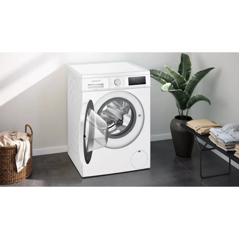 Siemens iQ500 WU14UT42 veļas mazgājamā mašīna Priekšējā ielāde 9 kg 1351 RPM Balta