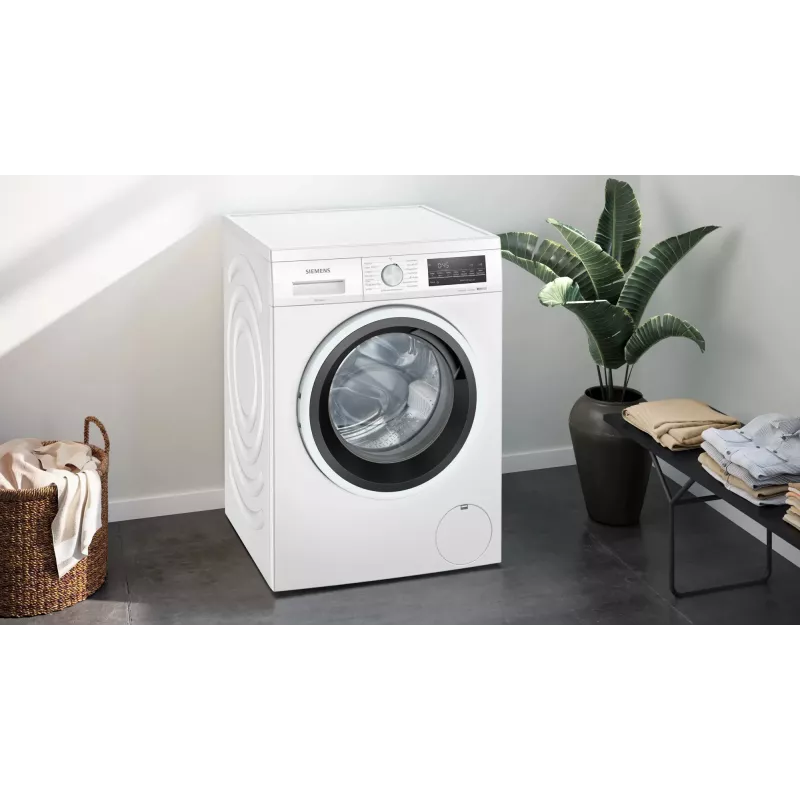 Siemens iQ500 WU14UT42 veļas mazgājamā mašīna Priekšējā ielāde 9 kg 1351 RPM Balta