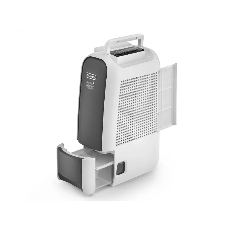DeLonghi DNS65 gaisa sausinātājs 2.8 L ūdens tvertne, 34 dB, 220–240V, 50Hz, melns/pelēks