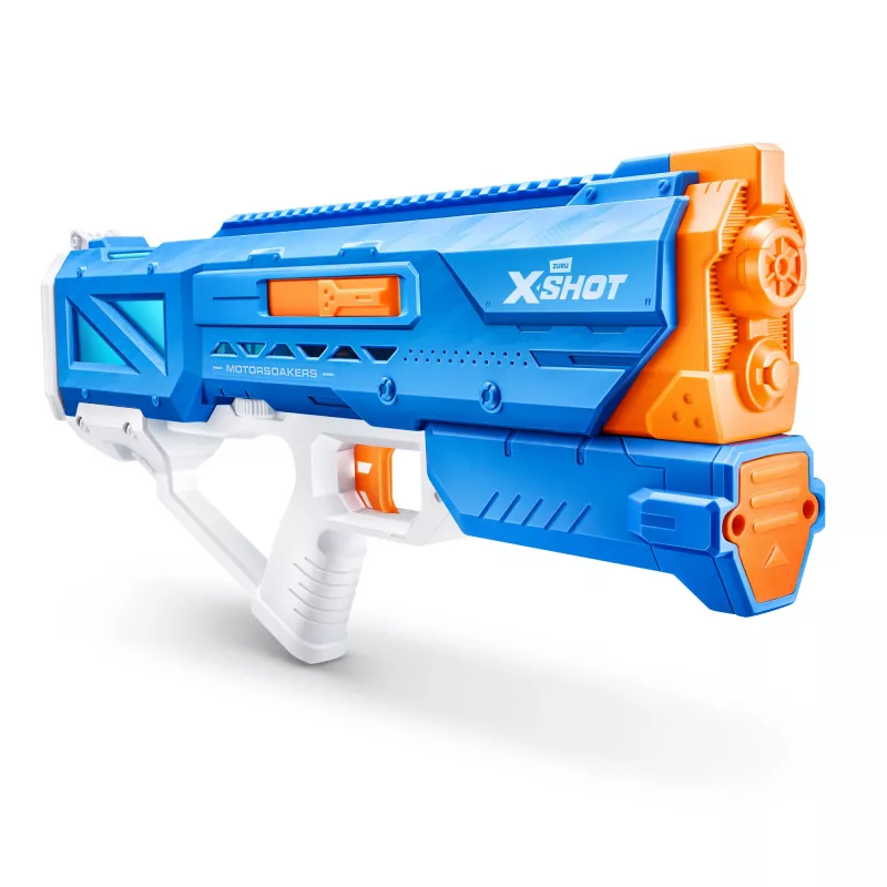 Ūdens pistole Zuru XSHOT Hydra Pulse Motor Soaker — iebūvēta tvertne, 9 m darbības rādiuss, plastmasa, vecumam 8+