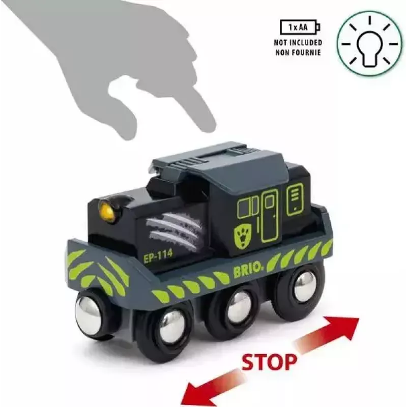 BRIO Dinozauru bateriju vilciens koka daudzkrāsains 3+