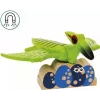 BRIO Dinozauru bateriju vilciens koka daudzkrāsains 3+