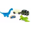BRIO Dinozauru bateriju vilciens koka daudzkrāsains 3+