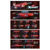ZURU XSHOT Excel 36675 Caliber šautriņu pistole, 27 m attālums