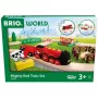 Ravensburger BRIO World Red Lola Farm Train Set – koka vilcieniņu komplekts