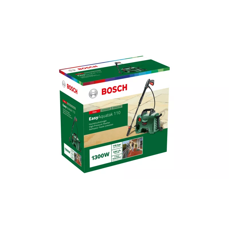 Bosch EasyAquatak 110 kompakts elektriskais mazgātājs 110 bar Zaļš