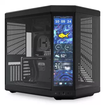 PC korpuss HYTE Y70 touch infinite Midi Tower Melns