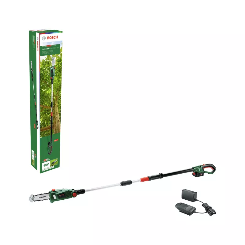 Bosch UniversalChainPole 18 bezvadu teleskopiskais zaru zāģis 4 m/s 3.19 kg