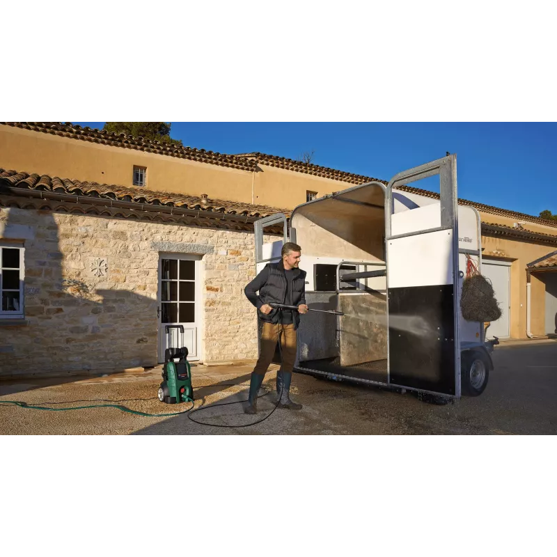 Bosch AdvancedAquatak 150 augstspiediena mazgātājs vertikāls 510 l/h 2200 W melns, zaļš