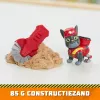 Rubble & Crew Charger & Wheeler figūras ar Kinetic Build-It smiltīm un 2 būvniecības rīkiem, PAW Patrol rotaļlietas bērniem no 3 gadu vecuma