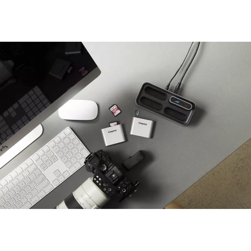 Kingston Technology USB 3.2 Gen 1 Workflow 5G USB-A un USB-C miniHub