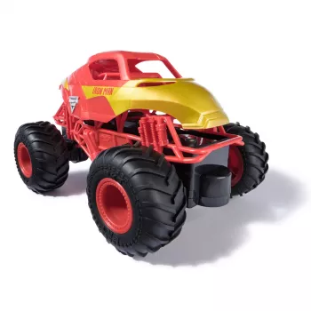 Monster Jam Marvel Dzelzs Vīrs RC Monstru Kravas Auto, 1:24 Mērogs, Rotaļlieta Bērniem no 3 Gadiem