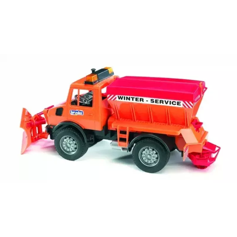 Kravas auto BRUDER MB Unimog, ABS konstrukcija, ieteicamais vecums 4+