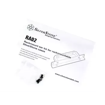 Rackmontāžas roktura komplekts SilverStone SST-RA02B Melns 22mm x 55mm x 160mm