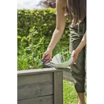 Dārza šķēres Gardena GripCut 12213-20 Plastmasas rokturis Melns Zaļš Nerūsējošā tērauda asmens