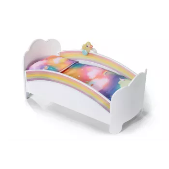 ZAPF creation BABY born Rainbow Bed 835999 gultiņa lellēm 43 cm