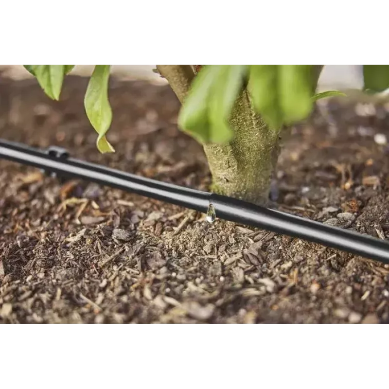 Gardena Micro-Drip-System pilienveida laistīšanas šļūtene krūmiem un dzīvžogiem, 1,6 l/h, 25 m, melna (13503-20)