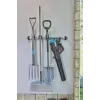 Gardena 3509-20 sienas dārza instrumentu turētājs, alumīnija stienis ar plastmasas un gumijas daļām, 60 kg
