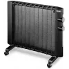 Radiatoru sildītājs De’Longhi HMP 1000, mikas elements, 1000 W, melns, grīdas lietošanai, telpām līdz 60 m³
