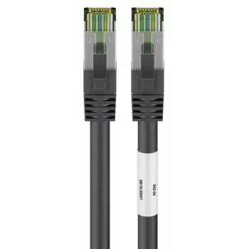 Tīkla kabelis Wentronic 66719 Cat8.1 S/FTP 0.25m Melns