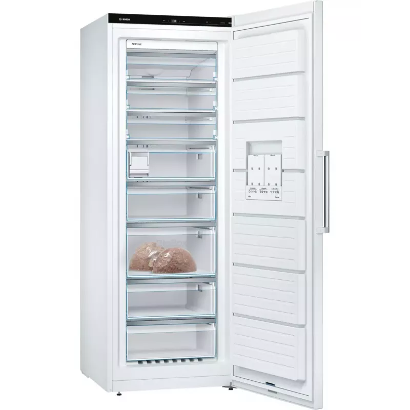 Bosch Serie 6 GSN58AWDV saldētava stāvošā saldētava brīvstāvoša 366 L Balta
