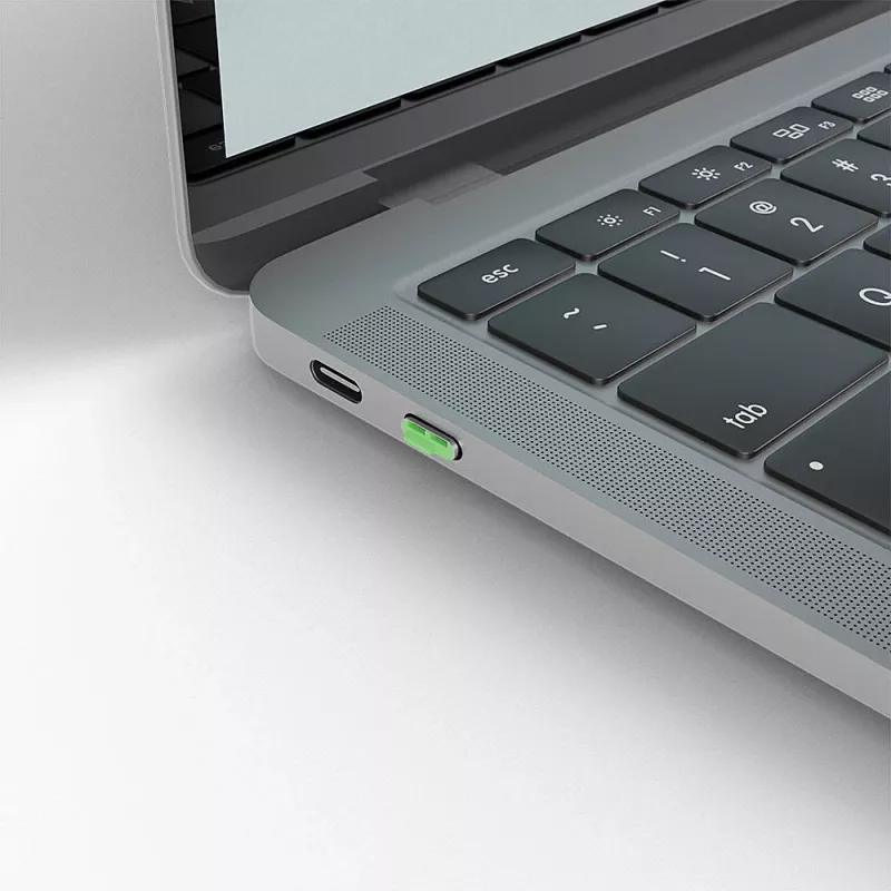 Portu bloķētāju atslēga Lindy USB Type C Port Blocker Key 4 gab. zaļš