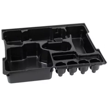 Bosch 1 600 A00 2UJ starpsienu komplekts uzglabāšanas kastei, polistirols, melns, 406×331×77 mm
