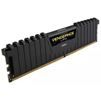 CORSAIR Atmiņa 16GB DDR4 2400MHz Neatmiņas buferēta 16-16-16-39 Vengeance Low Profile Melns Radiators