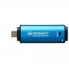 Kingston Technology IronKey 64GB USB-C Vault Privacy 50C AES-256 šifrēta, FIPS 197