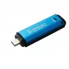 Kingston Technology IronKey 128GB USB-C Vault Privacy 50C šifrēts zibatmiņas disks, AES-256, FIPS 197