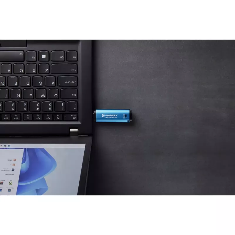 Kingston IronKey Vault Privacy 50C 256GB USB-C šifrēts zibatmiņas disks, AES-256, FIPS 197