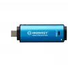Kingston IronKey Vault Privacy 50C 256GB USB-C šifrēts zibatmiņas disks, AES-256, FIPS 197
