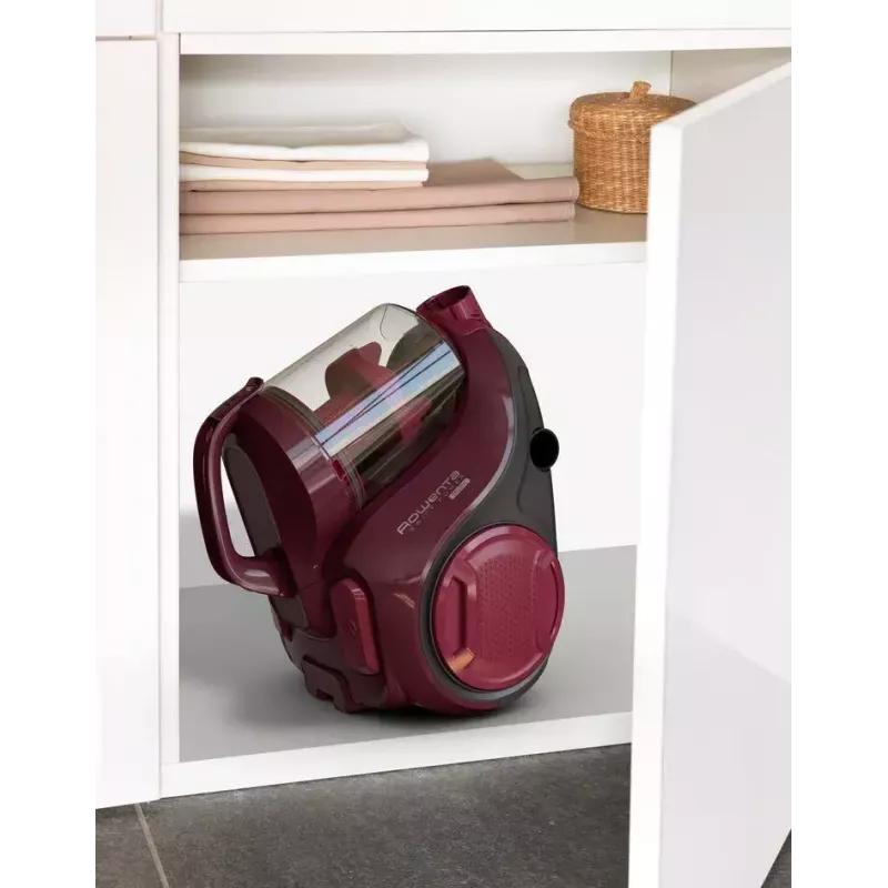 Putekļsūcējs ROWENTA Swift Power RO2933 — 750 W, bezmaiss, bordo/melns, 4.87 kg