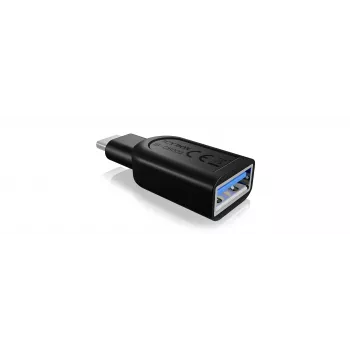 ICY BOX IB-CB003 USB 3.0 Type-C uz USB 3.0 Type-A adapteris, melns